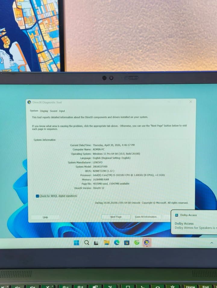 Lenovo ThinkPad X1 Carbon Gen 8